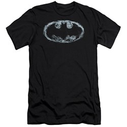Batman - Mens Smoke Signal Premium Slim Fit T-Shirt