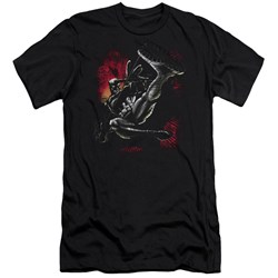 Batman - Mens Kick Swing Premium Slim Fit T-Shirt