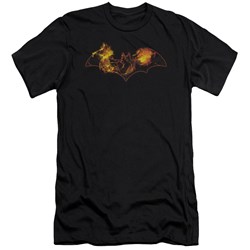 Batman - Mens Molten Logo Premium Slim Fit T-Shirt