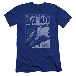 Batman - Mens Issue 1 Cover Premium Slim Fit T-Shirt