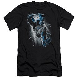 Batman - Mens Bat Crash Premium Slim Fit T-Shirt