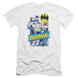 Batman - Mens Out Of The Pages Premium Slim Fit T-Shirt