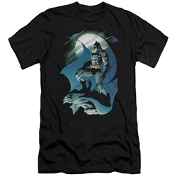 Batman - Mens Glow Of The Moon Premium Slim Fit T-Shirt