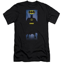 Batman - Mens Batman Block Premium Slim Fit T-Shirt