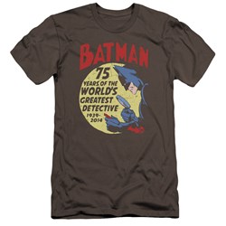 Batman - Mens Detective 75 Premium Slim Fit T-Shirt