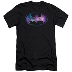 Batman - Mens Galaxy Signal Premium Slim Fit T-Shirt