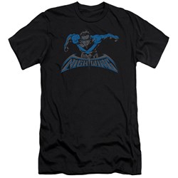 Batman - Mens Wing Of The Night Premium Slim Fit T-Shirt