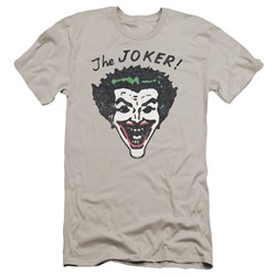 Batman - Mens Retro Joker Premium Slim Fit T-Shirt