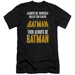 Batman - Mens Be Batman Premium Slim Fit T-Shirt