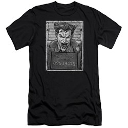 Batman - Mens Joker Inmate Premium Slim Fit T-Shirt