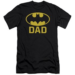 Batman - Mens Bat Dad Premium Slim Fit T-Shirt
