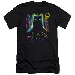 Batman - Mens Knight Lights Premium Slim Fit T-Shirt
