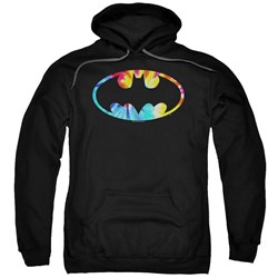 Batman - Mens Tie Dye Batman Logo Pullover Hoodie