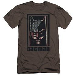 Batman - Mens American Batman Premium Slim Fit T-Shirt
