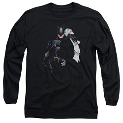 Batman - Mens Joker Choke Long Sleeve T-Shirt