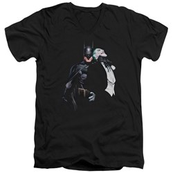 Batman - Mens Joker Choke V-Neck T-Shirt