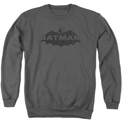 Batman - Mens Newsprint Logo Sweater