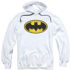 Batman - Mens Airbrush Bat Symbol Pullover Hoodie