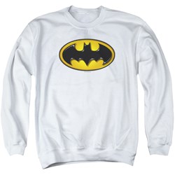 Batman - Mens Airbrush Bat Symbol Sweater