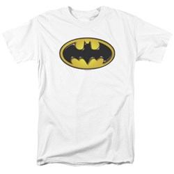 Batman - Mens Airbrush Bat Symbol T-Shirt