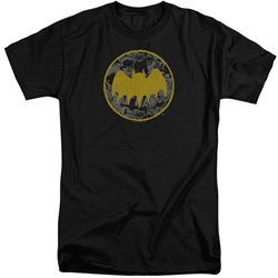 Batman - Mens Vintage Symbol Collage Tall T-Shirt
