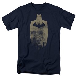 Batman - Mens Gold Silhouette T-Shirt