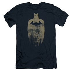 Batman - Mens Gold Silhouette Slim Fit T-Shirt