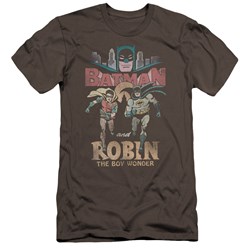 Batman Classic Tv - Mens Classic Duo Premium Slim Fit T-Shirt