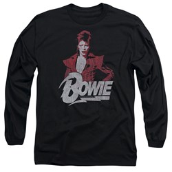 David Bowie - Mens Diamond David Long Sleeve T-Shirt