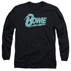David Bowie - Mens Logo Long Sleeve T-Shirt