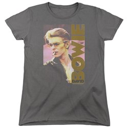 David Bowie - Womens Smokin T-Shirt