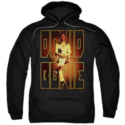 David Bowie - Mens Perched Pullover Hoodie