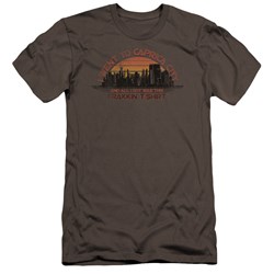 Bsg - Mens Caprica City Premium Slim Fit T-Shirt