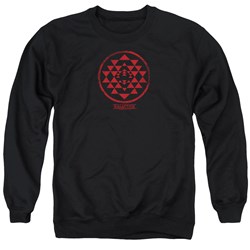 Bsg - Mens Red Squadron Patch Sweater
