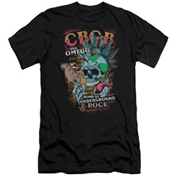 Cbgb - Mens City Mowhawk Slim Fit T-Shirt