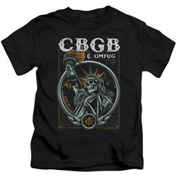 Cbgb - Youth Liberty Skull T-Shirt