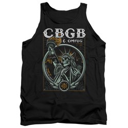 Cbgb - Mens Liberty Skull Tank Top