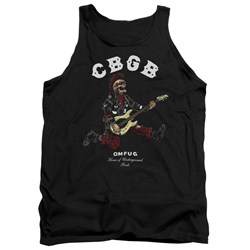 Cbgb - Mens Skull Jump Tank Top