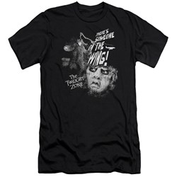 Twilight Zone - Mens Someone On The Wing Premium Slim Fit T-Shirt