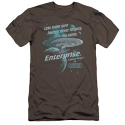 Star Trek - Mens Never Forget Premium Slim Fit T-Shirt