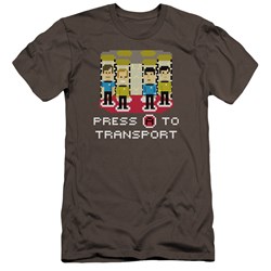 Star Trek - Mens Press A To Transport Premium Slim Fit T-Shirt