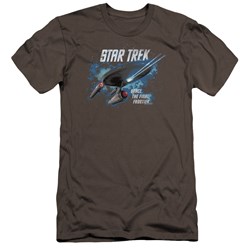 Star Trek - Mens The Final Frontier Premium Slim Fit T-Shirt