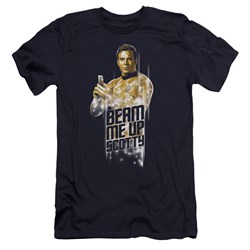 Star Trek - Mens Beam Me Up Premium Slim Fit T-Shirt