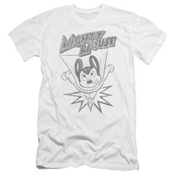 Mighty Mouse - Mens Bursting Out Premium Slim Fit T-Shirt
