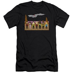 Star Trek - Mens Tng Trexel Crew Premium Slim Fit T-Shirt