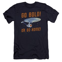 Star Trek - Mens Go Bold Premium Slim Fit T-Shirt