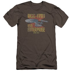 Star Trek - Mens Ncc1701 Premium Slim Fit T-Shirt