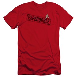 Star Trek - Mens Expendable Premium Slim Fit T-Shirt