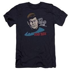 Star Trek - Mens Hes Dead Jim Premium Slim Fit T-Shirt