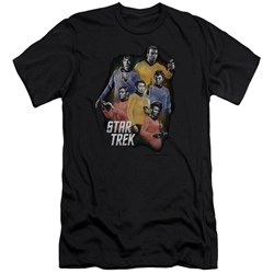 Star Trek - Mens Galaxy Glow Premium Slim Fit T-Shirt